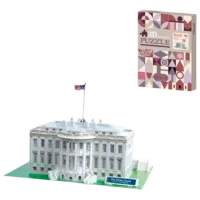 Puzzle 3D Richi The White House 3+/ Numărul de piese: 