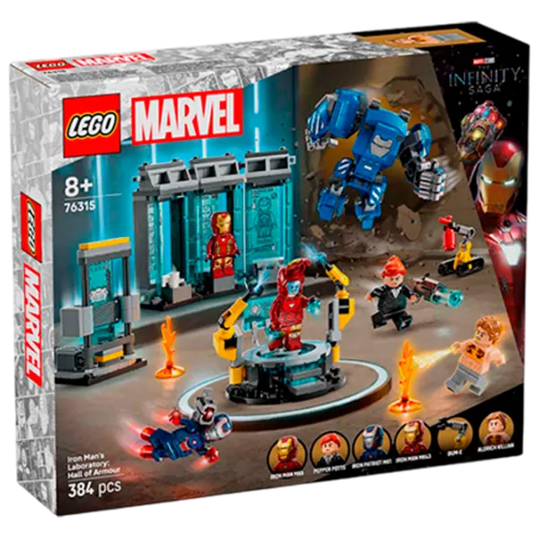 Constructor LEGO Конструктор Lego 76315 Super Heroes Iron Clasic/ Multicolor photo 1