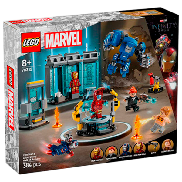 Constructor LEGO Конструктор Lego 76315 Super Heroes Iron Clasic/ Multicolor photo 1