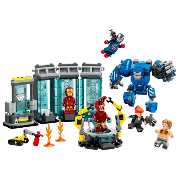 Constructor LEGO Конструктор Lego 76315 Super Heroes Iron Clasic/ Multicolor photo 2
