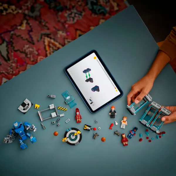 Constructor LEGO Конструктор Lego 76315 Super Heroes Iron Clasic/ Multicolor photo 4