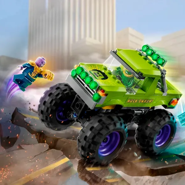 Конструктор LEGO The Hulk Truck vs. Thanos Классический/ Зеленый photo 6