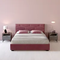 Кровать My-Style my-Leya 160 x 200 см / Фанера / Фиолетовый photo 6