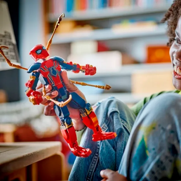 Конструктор LEGO Iron Spider-Man Персонаж из фильма/ Синий photo 4