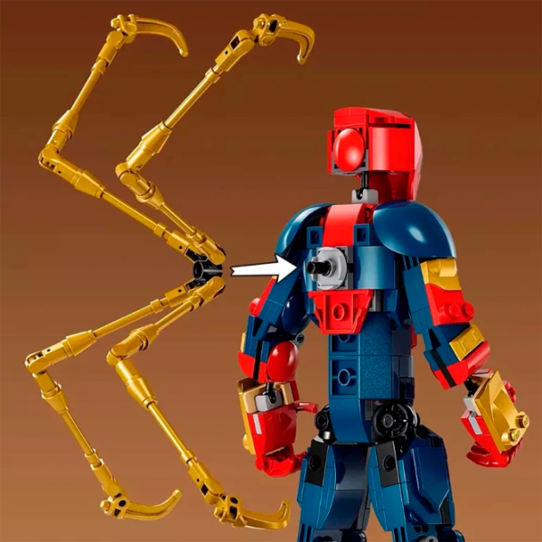 Конструктор LEGO Iron Spider-Man Персонаж из фильма/ Синий photo 6