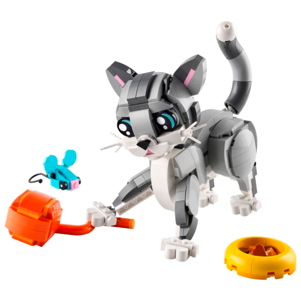 Constructor LEGO Playful Cat Clasic/ Gray photo 2