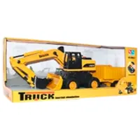 Excavator Linda 52890 / / White Yellow photo 3