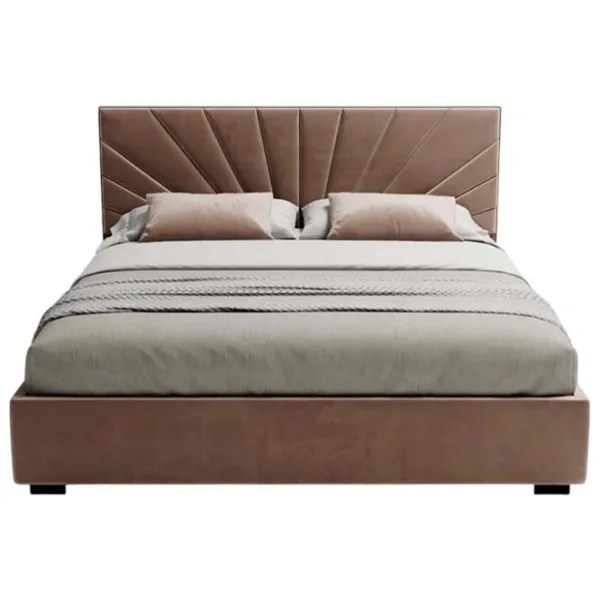 Кровать My-Style my-Anna 200 x 200 см / Фанера / Коричневый photo 2