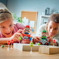 Constructor LEGO Baby Mario vs. Baby Luigi Transport/ Multicolor photo 6