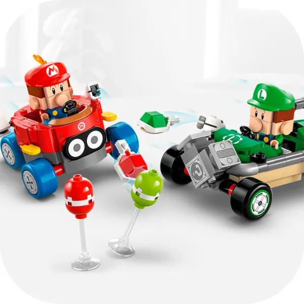 Конструктор LEGO Baby Mario vs. Baby Luigi Транспорт/ Разноцветный photo 8