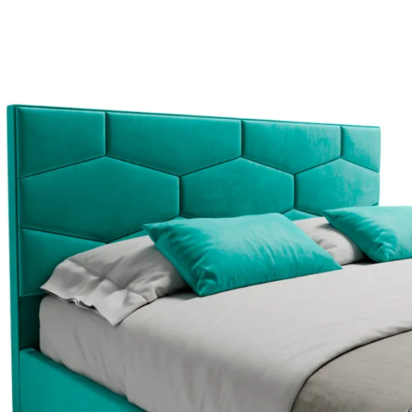 Кровать My-Style my-Leya 120 x 200 см / Фанера / Бирюзовый photo 3