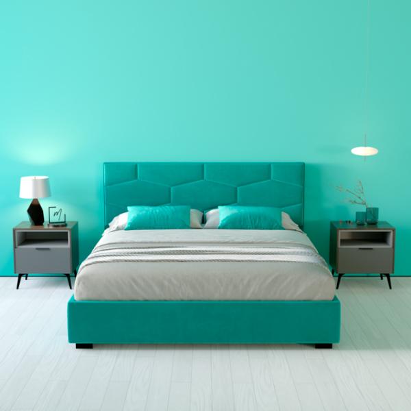 Кровать My-Style my-Leya 120 x 200 см / Фанера / Бирюзовый photo 6