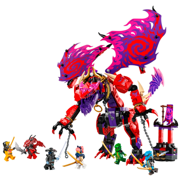 Конструктор LEGO Thunderfang Dragon Of Chaos Классический/ Красный photo 2