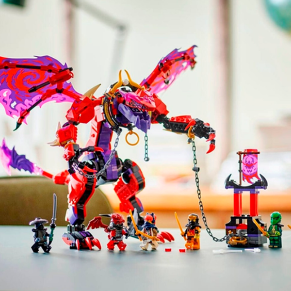 Конструктор LEGO Thunderfang Dragon Of Chaos Классический/ Красный photo 4