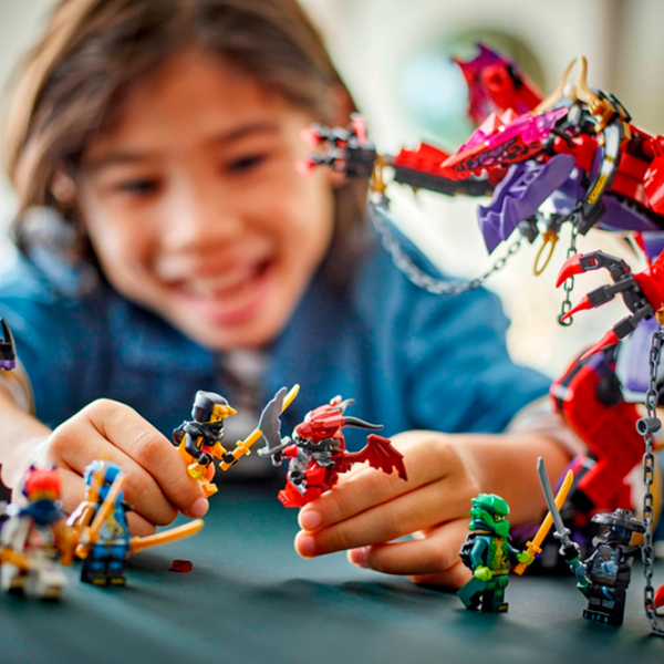 Конструктор LEGO Thunderfang Dragon Of Chaos Классический/ Красный photo 6