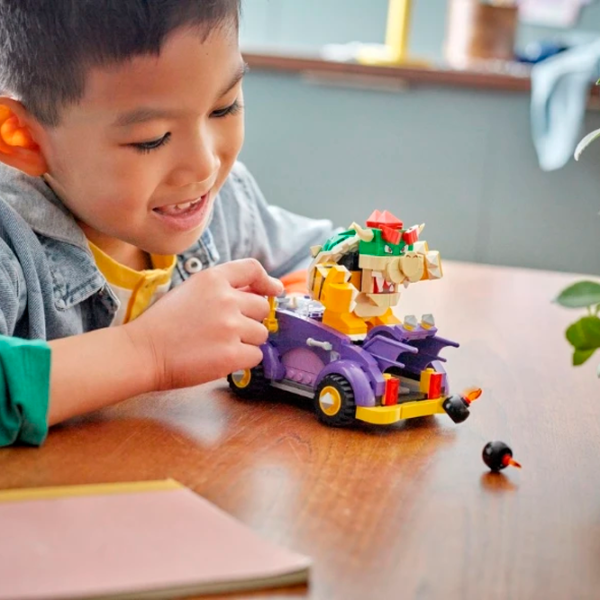 Constructor LEGO Bowser's Muscle Car Transport/ Violet photo 6