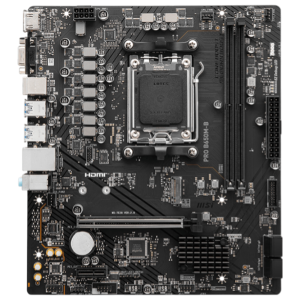 Материнская плата MSI PRO B650M-B mATX / AMD B650M-B photo 1