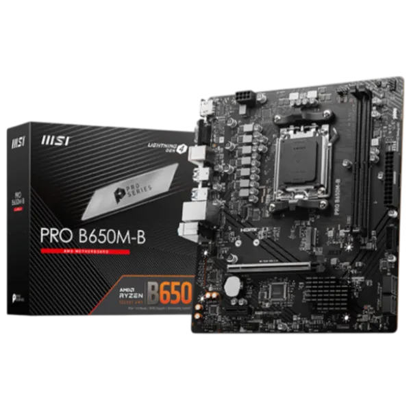 Материнская плата MSI PRO B650M-B mATX / AMD B650M-B photo 4