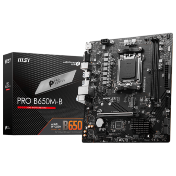 Материнская плата MSI PRO B650M-B mATX / AMD B650M-B photo 4