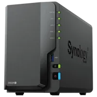 Сетевое хранилище Synology DS225+ Черный