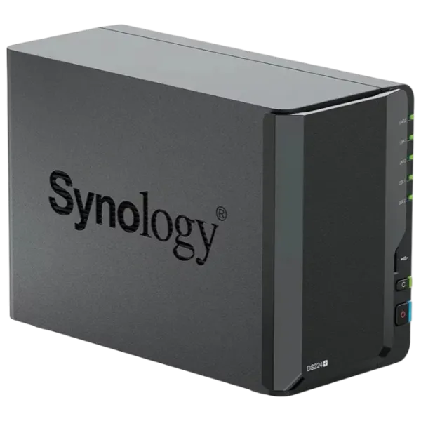 Сетевое хранилище Synology DS225+ Черный photo 2