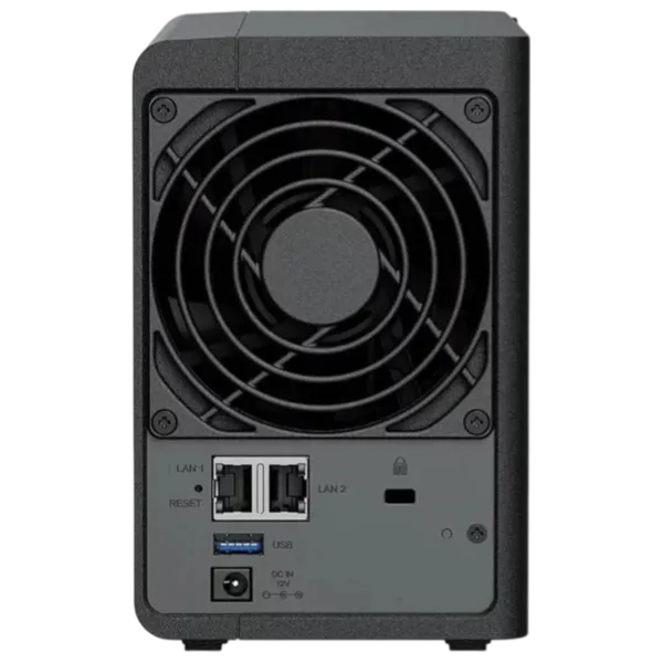 Сетевое хранилище Synology DS225+ Черный photo 3