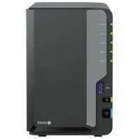 Сетевое хранилище Synology DS225+ Черный photo 4