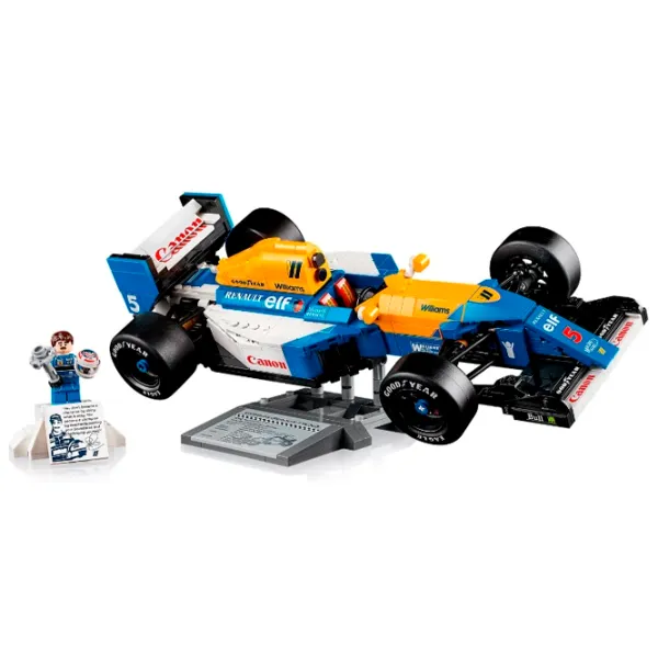 Constructor LEGO Williams Racing FW14B & Nigel Mansell Mașină/ Blue photo 3