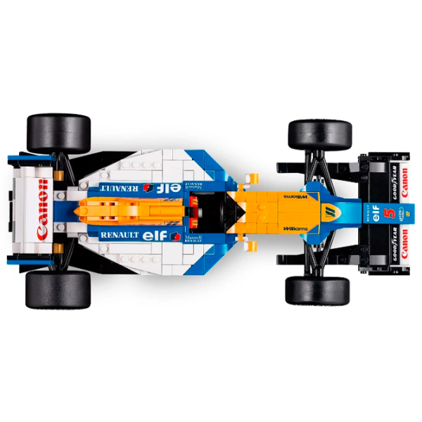 Constructor LEGO Williams Racing FW14B & Nigel Mansell Mașină/ Blue photo 6