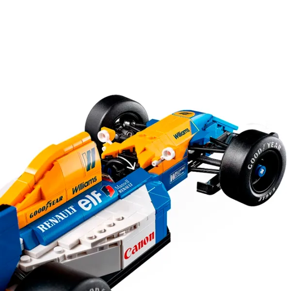 Constructor LEGO Williams Racing FW14B & Nigel Mansell Mașină/ Blue photo 7