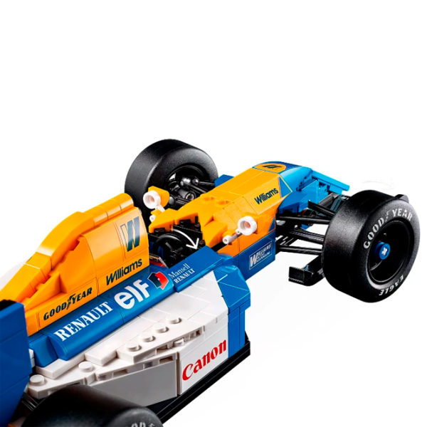 Constructor LEGO Williams Racing FW14B & Nigel Mansell Mașină/ Blue photo 7