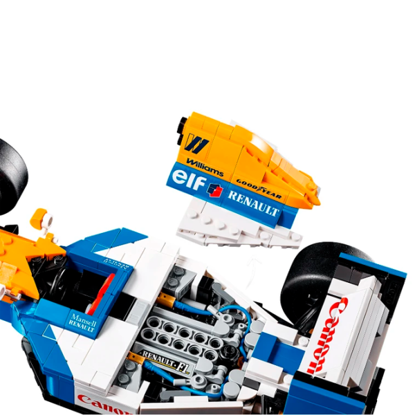 Constructor LEGO Williams Racing FW14B & Nigel Mansell Mașină/ Blue photo 8