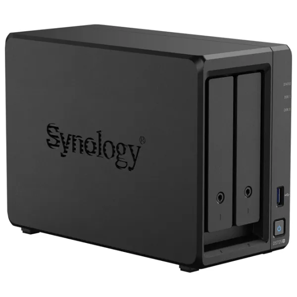 Сетевое хранилище Synology DS725+ Черный photo 2