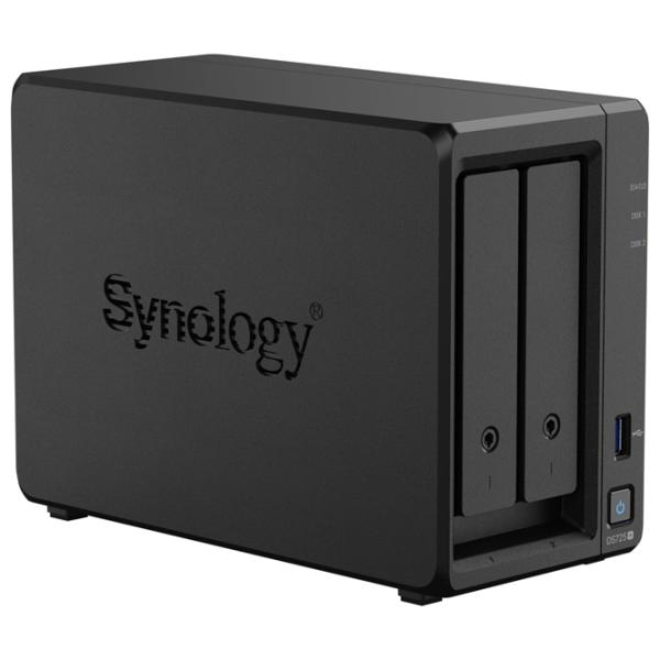 Сетевое хранилище Synology DS725+ Черный photo 2