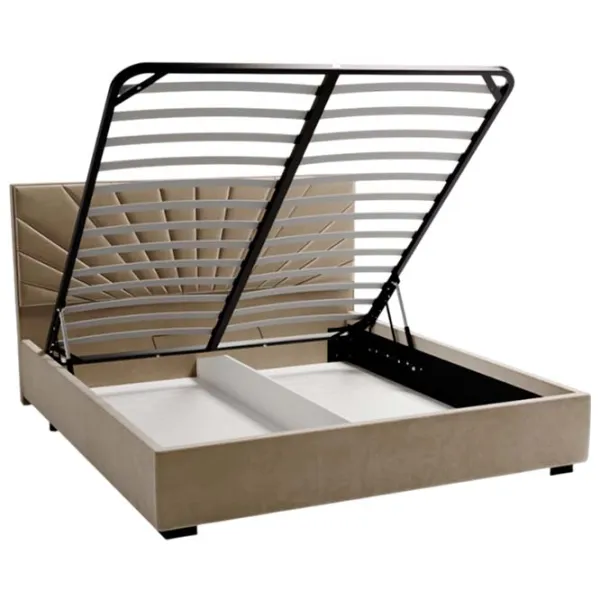 Кровать My-Style my-Anna 120 x 200 см / Фанера / Кремовый photo 5