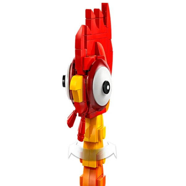 Конструктор LEGO Heihei Персонаж из фильма/ Разноцветный photo 3