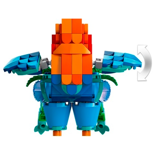 Конструктор LEGO Heihei Персонаж из фильма/ Разноцветный photo 5