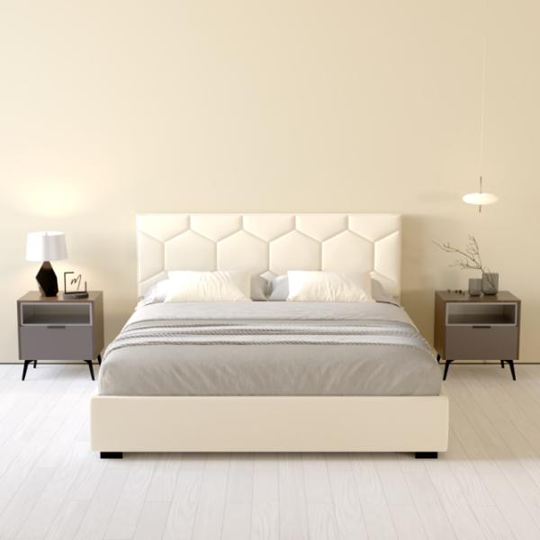 Кровать My-Style my-Dora 120 x 200 см / Фанера / Светло-Бежевый photo 6