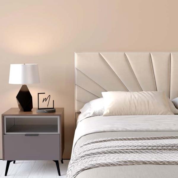 Кровать My-Style my-Anna 180 x 200 см / Фанера / Кремовый photo 6