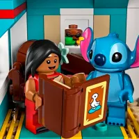 Constructor LEGO Lilo and Stitch Beach House Clasic/ Blue photo 6