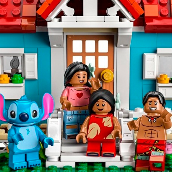 Constructor LEGO Lilo and Stitch Beach House Clasic/ Blue photo 8