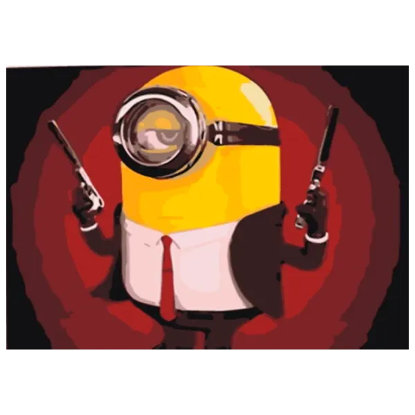 Картина по номерам PRC Minion 03291 50 x 40 см / Горизонтальная photo 1