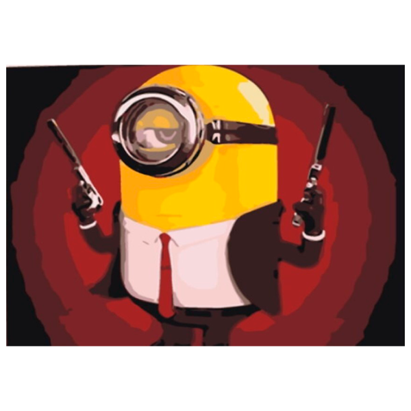 Картина по номерам PRC Minion 03291 50 x 40 см / Горизонтальная photo 1