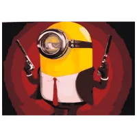Картина по номерам PRC Minion 03291 50 x 40 см / Горизонтальная