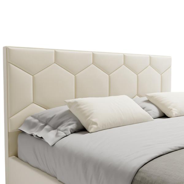 Кровать My-Style my-Dora 200 x 200 см / Фанера / Светло-Бежевый photo 3