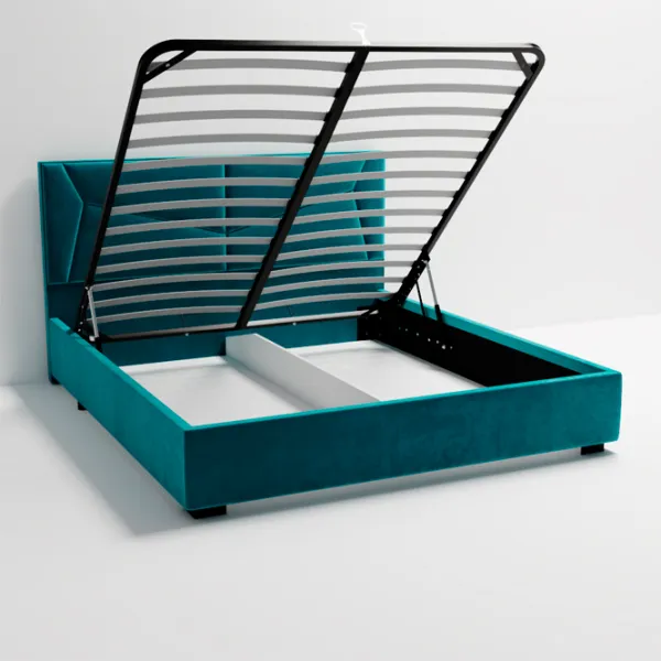 Кровать My-Style my-Vera 160 x 200 см / Фанера / Зеленый photo 6