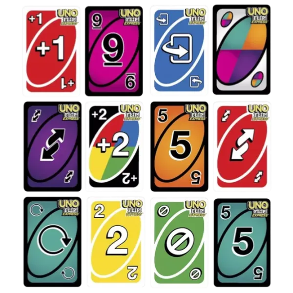 Joc de masă Mattel Flip Express 7+/ Uno photo 3