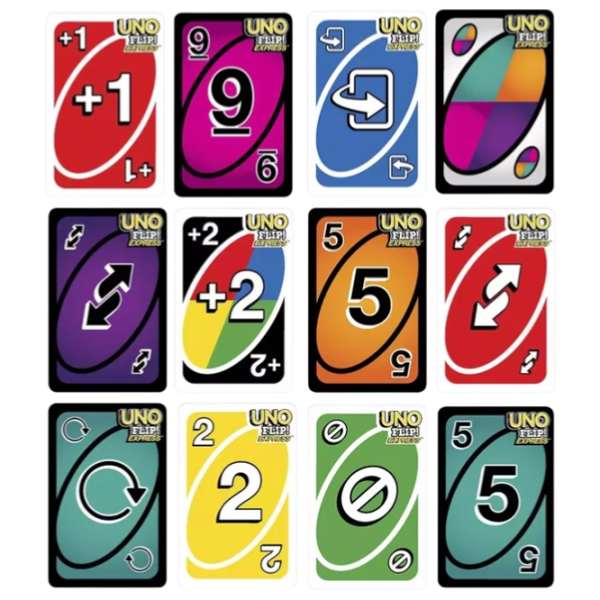 Joc de masă Mattel Flip Express 7+/ Uno photo 3