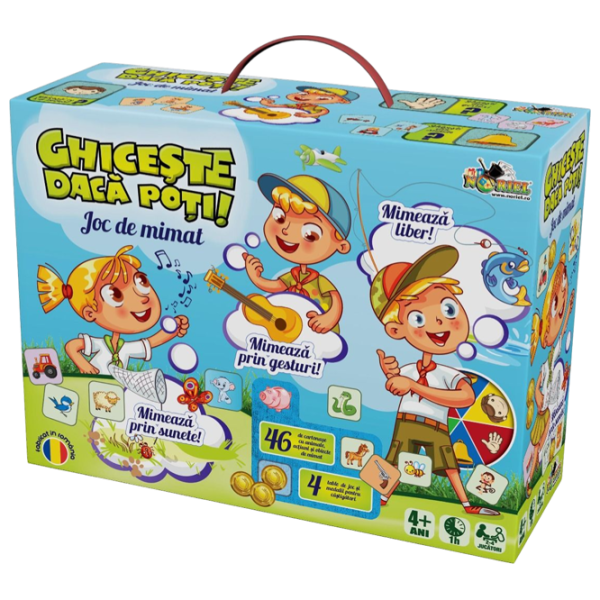 Joc de masă Noriel Ghicește, dacă poți 4+/ Joc de logică photo 1