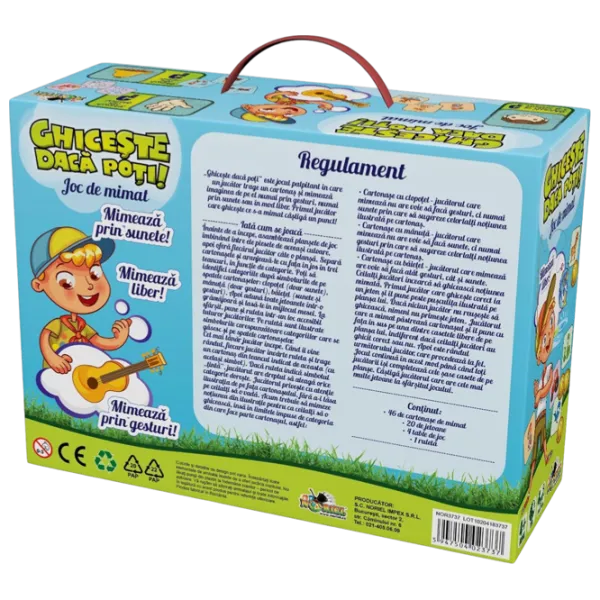 Joc de masă Noriel Ghicește, dacă poți 4+/ Joc de logică photo 3